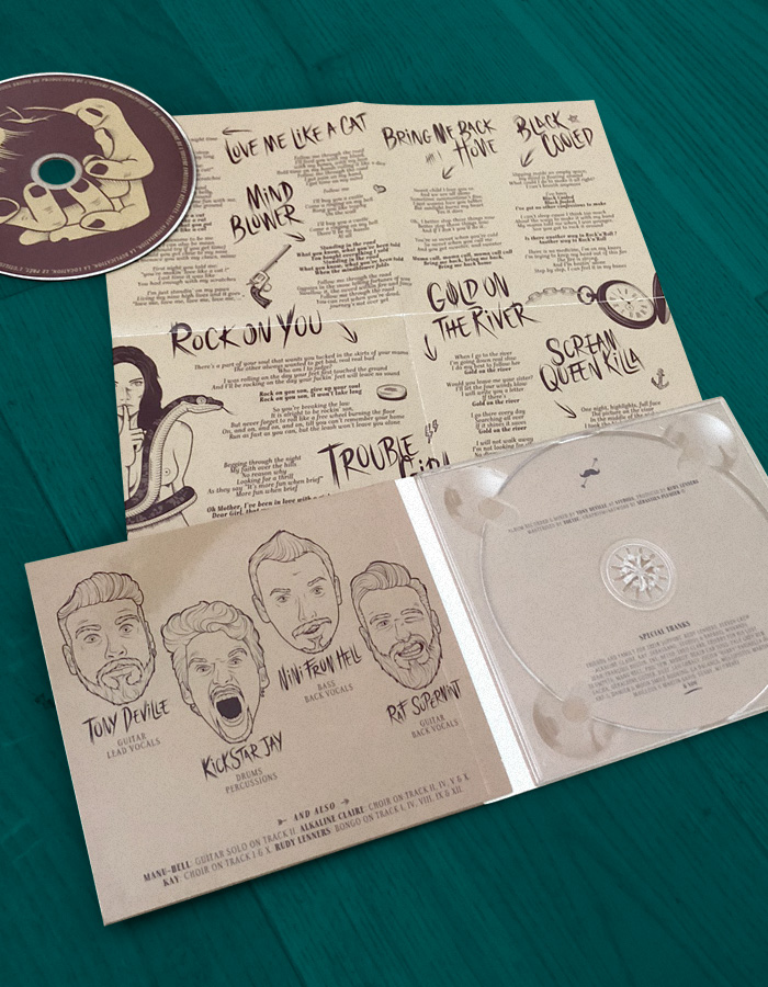 Packaging - Album - Big Moustache Bandits